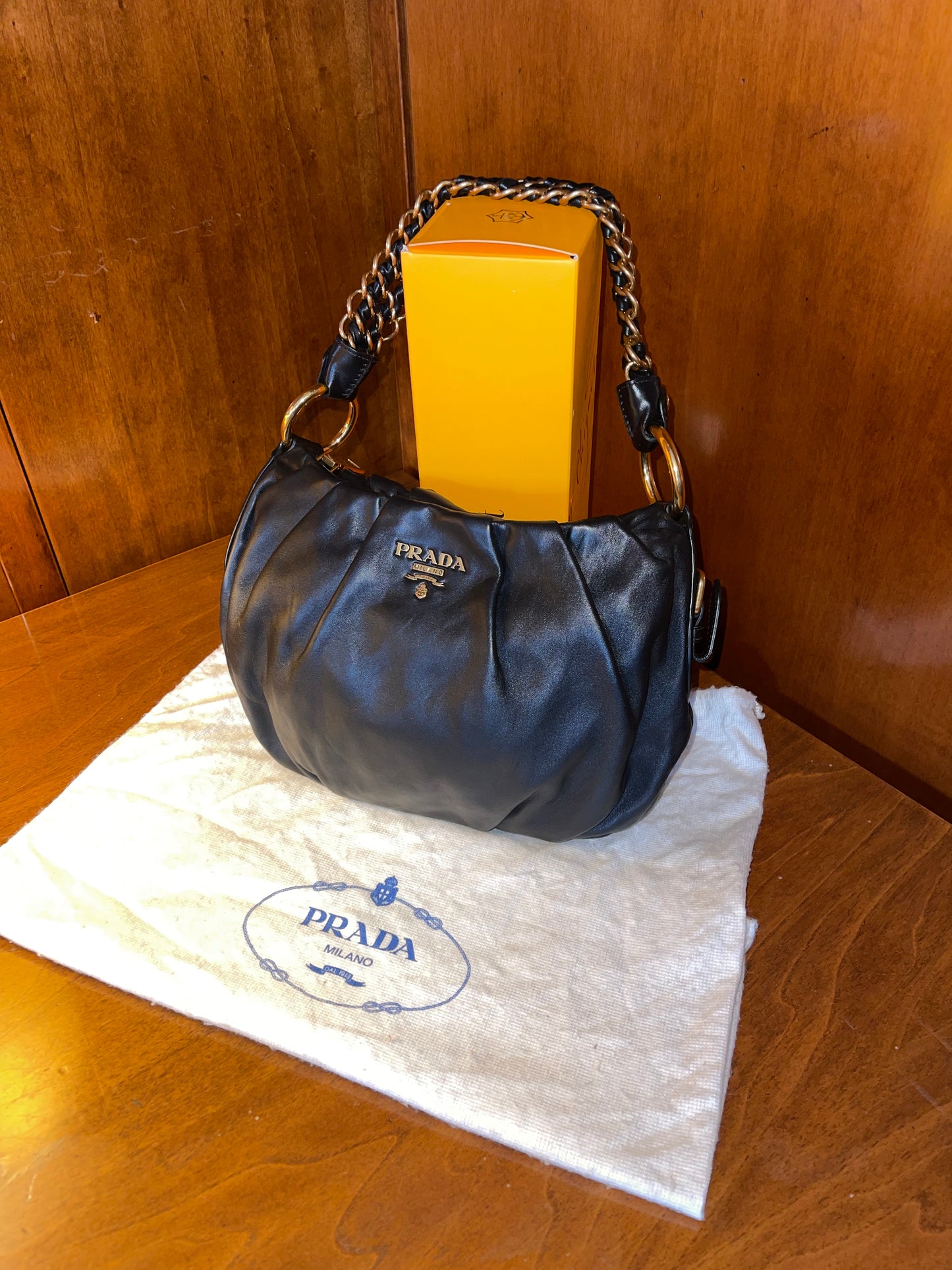 Prada - Borsa donna in pelle nera