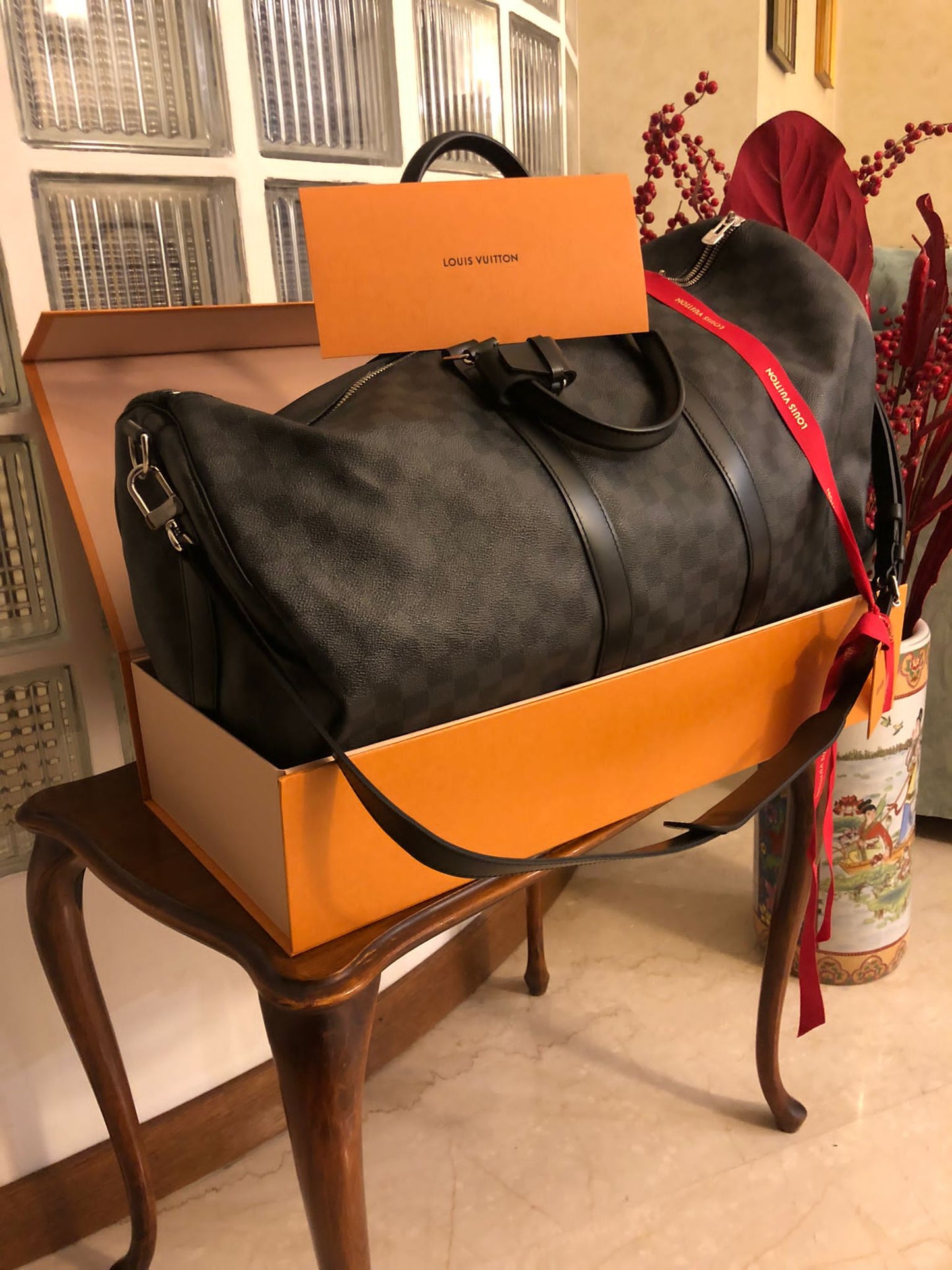 Louis Vuitton - Keepall Bandoulière 55