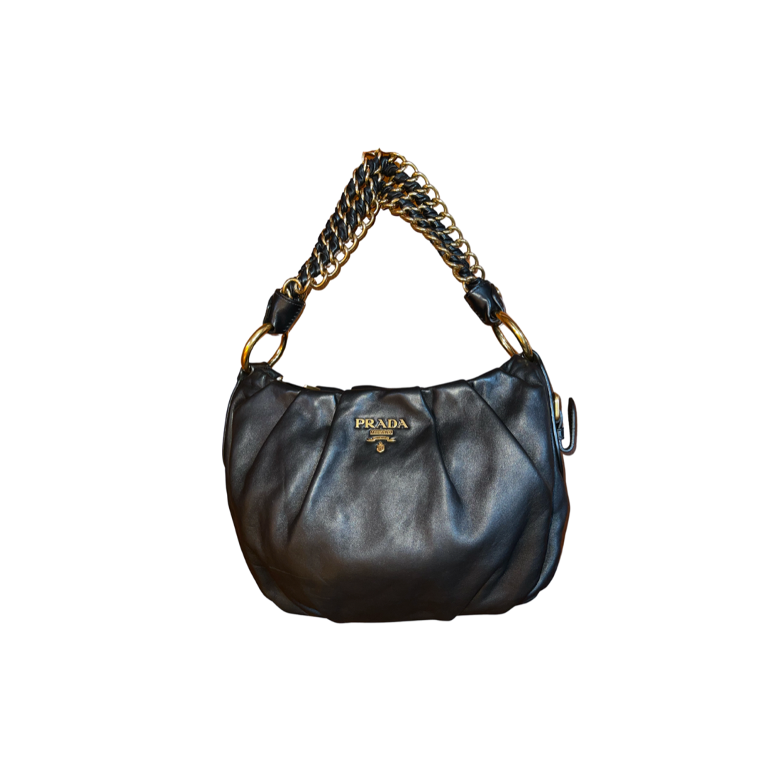 Prada - Borsa donna in pelle nera